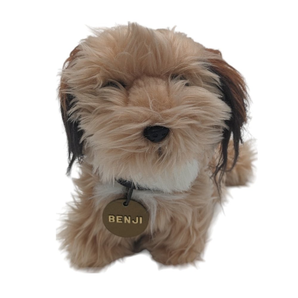 Vintage Dakin 7" Plush Benji Stuffed Animal Toy Dog Mini Adorable Gift Child Fav
